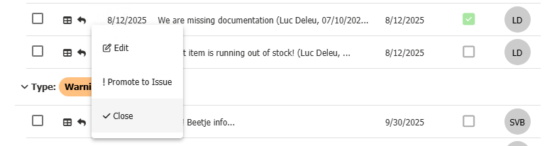 Messages | Ometa Solutions Documentation