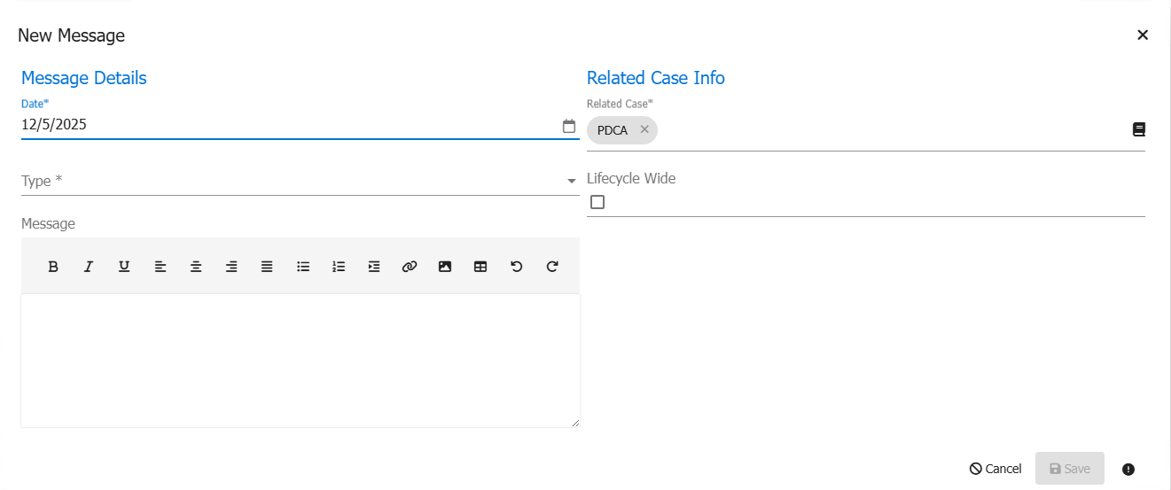 Ometa Messages | Ometa Solutions Documentation