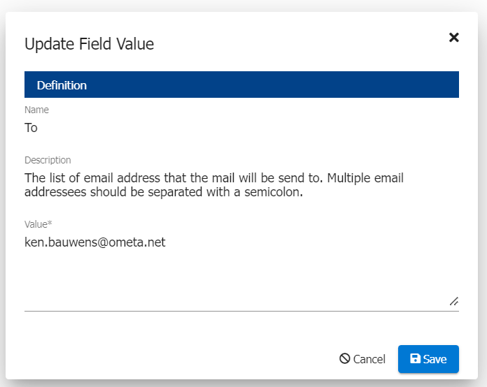 Templates | Ometa Solutions Documentation